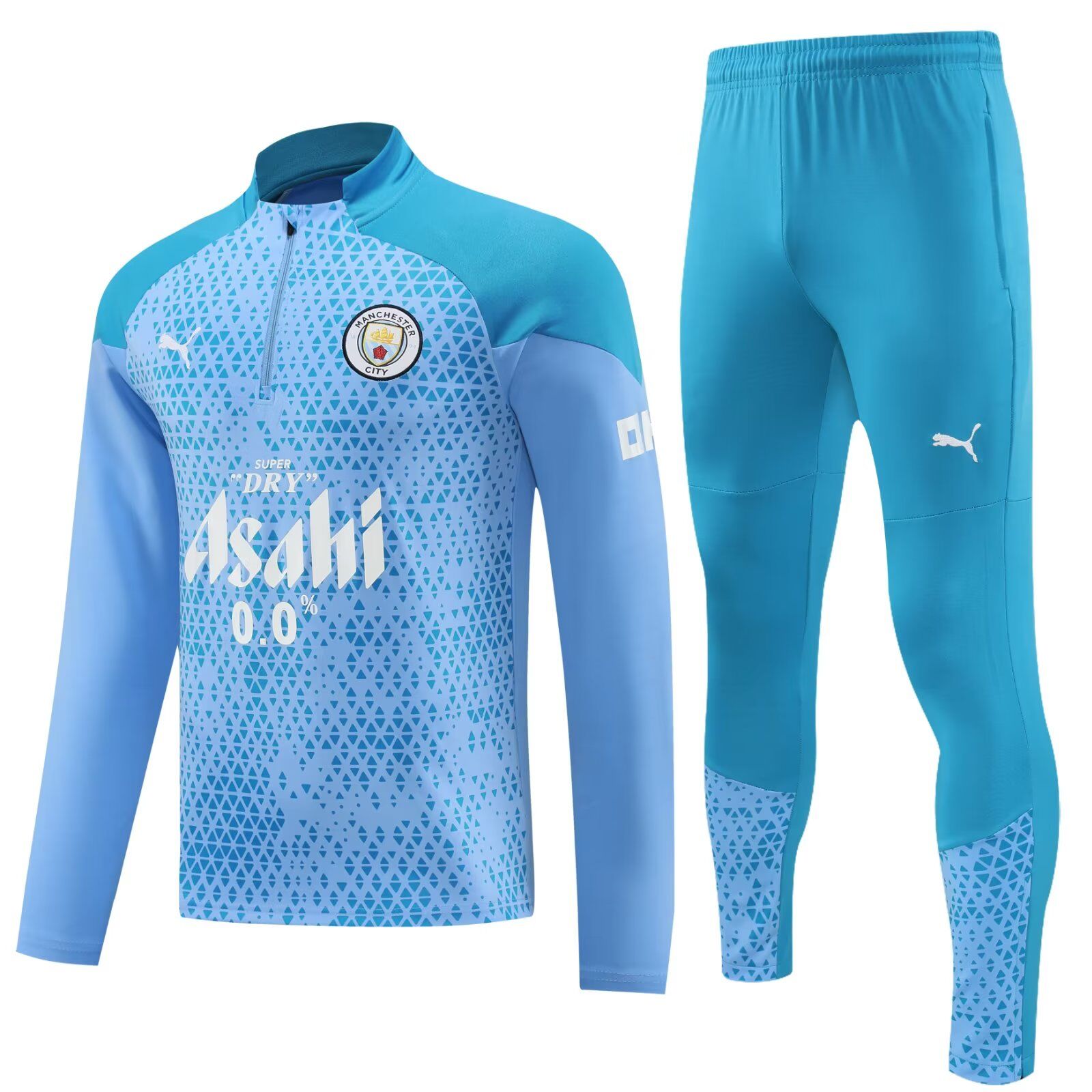 AAA Quality Manchester City 23/24 Tracksuit - Blue